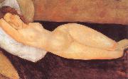 Amedeo Modigliani nude witb necklace oil painting artist